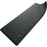 Cherry Design 61510017, Tastaturabdeckung, Silikon, 463 mm, 164 mm, 100 g, Schwarz