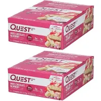 Quest Nutrition Bar, White Chocolate-Raspberry 2x 2x12x60 g