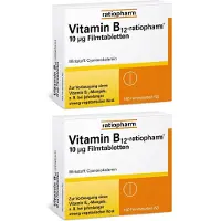 Ratiopharm Vitamin B12-10 µg Filmtabletten 2x 2x100 St