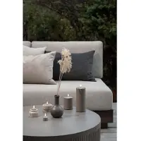 Uyuni LED-Kerze 3,9 cm beige 2er-Set Akkubetrieb - Lighting Lighting, Beige, für Wohnzimmer, Kunststoff