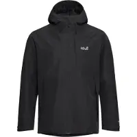 Jack Wolfskin Herren Flextrail 2L Regenjacke black L