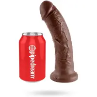 King Cock 8 Dildo (20 cm, braun)