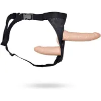 You2Toys - Doppeltes Strap-On Dildo