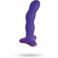 Fun Factory - Bouncer Unique Strap-on Dildo Flashy Purple 1 St