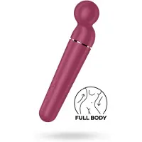 Satisfyer Planet Wand-er Massagekopf wine 30.5 cm