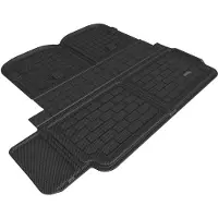 3D MAXpider TESLA MODEL X 2022 KAGU BLACK CARGO LINER HINTER 2. REIHE