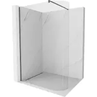 Mexen Kioto Walk-in Duschwand 100x200cm, 8mm, gunmetal gebürstet