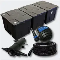 Helloshop26 Kit: Filtration von Becken 90000l 24 Watt UVC Sterilisator Pumpe Schlauch 4216459