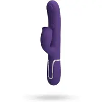 Pretty Love - Rabbit-Vibrator mit Hub- und Leckfunktion 1 St