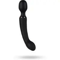 Blush Lush - 2-in-1 Wand- und G-Punkt-Vibrator (schwarz)