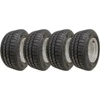 Parnells 195/55R10C Wanda WR301 Trailer-Räder 4 x 100 PCD High Speed 750kgs (4er-Satz)