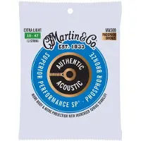 Martin Authentic Akustikgitarrensaiten berragende Leistung