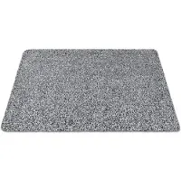 Rugsx Türmatte COLORADO 908 rutschfest, Drinnen, Draußen, gummi - grau 50x80 cm