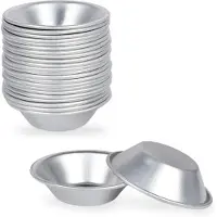 Spactz Moule à tarte aux ufs, Basis der Tasse, rund, wiederverwendbar, antiadhäsiv