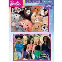 Barbie Puzzles 2X100 Barbie 19300
