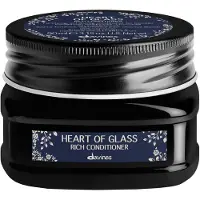 Davines Heart of Glass Rich Conditioner stärkender Conditioner für blonde Haare 90 ml