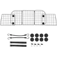 OEM Hundebegrenzer, 98.5-156.4 cm verstellbar - robuste Drahtkonstruktion - universelle Kofferraumabtrennung