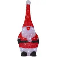 Star Trading LED Lichtobjekt Crystalo Weinachtsmann in Rot 0,9W 37lm IP44