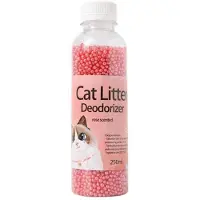 Typecat 300G KäTzchen-Toilettenreinigung, Katzenstreu-Deodorant-Perle, Artefakt-Haustiergeruch, Aktivkohle Absorbiert, Katzensand-Gestank-C