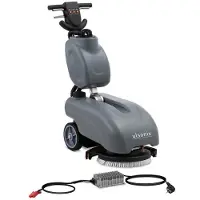 Helloshop26 Bodenreinigungsmaschine Akku 35,6 cm 1.500 m²/h professionell
