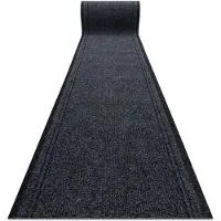 Rugsx Läufer Antirutsch MALAGA anthrazit 2082 100 cm 100x360 cm