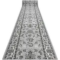 Rugsx Läufer BCF MORAD Klasyk Klassisches grau 80 cm 80x120 cm