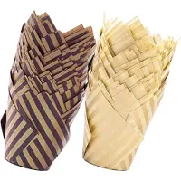ABOOFAN 200Stk Papier Backförmchen Tulpenform Für Cupcakes Muffins