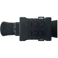 Exogio NV3000 Monokular-Nachtsichtgerät mit 5-fachem Digitalzoom, 4K HD, 36 MP Infrarot-Erkennung, Jagdfernrohr für den Außenbereich (Schwarz)