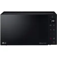 LG MH6535GIS Mikrowelle mit Smart Inverter Technologie & Quarz Grill, 25 Liter Kapazit?t, 1000 W, Automatikprogramme, einstellbare Leistungsstufen f?r