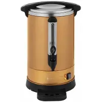 Helloshop26 Filterkaffee Maschine - - Elektrischer Perkolator - 14 Liter - 105 Tassen - Edelstahl