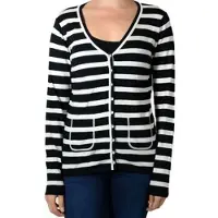 Pascal Morabito Gilet - Schwarz / Ecru
