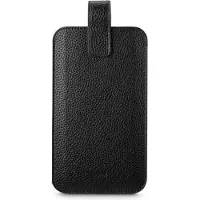 Hama Handytasche, universal, für Handys mit 16,0x8,9x1,2 cm, Kunstleder, Schwarz