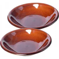 Kadax Speiseteller 23 cm, Steingut, 2er-Set