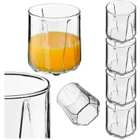 Kadax Glas für Getränke und Getränke 360ml 4 Stk