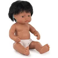 Miniland Baby-puppe Mit Latex-implantat 38 Cm