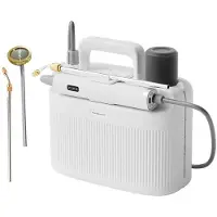 MaxPower (mit Duschsprühstange) 5L elektrisches Sprühgerät, eingebauter wiederaufladbarer Akku, batteriebetriebenes
