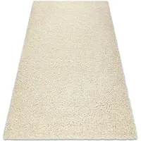 Rugsx Teppich SOFFI shaggy 5cm creme 140x190 cm