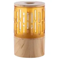 Semoic Flammen-Aromatherapie-Maschine, Klein, für Zuhause, Schlafzimmer, Leise, Kerzenlicht, Atmosphärenlicht, Aromatherapie, Luftbefeuchter, Diffusor A
