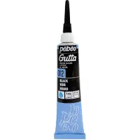 Pebeo Setasilk Wasser-Gutta Tube mit Kanüle