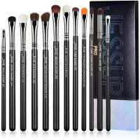 Jessup Pro 12-teiliges Augen-Make-up-Pinsel Set T339 für professionelle Lidschattenanwendung