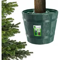 Kadax Weihnachtsbaumständer "Taden", Grün Christbaumständer, Baumhöhe bis 280 cm