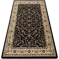 Rugsx Teppich ROYAL ADR modell 1745 schwarz 150x230 cm