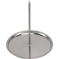 MaxPower Hähnchenständer, vertikaler Spieß, Grillrost, Fleisch, perfekt für Steak, Hühnchen, Fleisch, Bier, Räucherzubehör