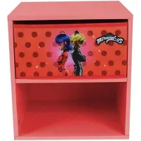 Fun House Miraculous Ladybug Nachtkommode Fun House - 36 x 33 x 30 cm