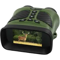 Exogio 2,5K UHD 40M Pixel Fernglas/Teleskop 10x optischer und 8x digitaler Zoom 300M Infrarot-Nachtsichtgerät (NV)