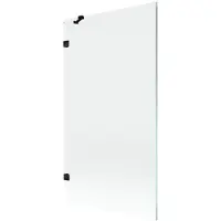 Mexen Lunar Duschabtrennung 1-flügelig 100 x 150 cm, transparent, schwarz - 897-100-000-70-00