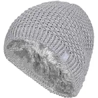 Heat Holder Wärmehalter - Ladies Knit Fleece gefüttert Warm Thermal Beanie Hat