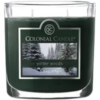 Colonial Candle Winter Woods Duftkerze, 2 Dochte, 3.5 oz, Mottled Wachs