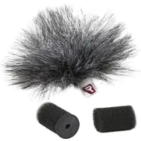 Rycote Single grey Ristretto Lavalier Windjamme
