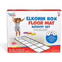 Hand2mind Elkonin Box Bodenmatte Aktivit tsset Phonemisches Bewusstsein Phonics Spiele Wissenschaft des Lesens Unterrichtsmaterialien Kleinkind G